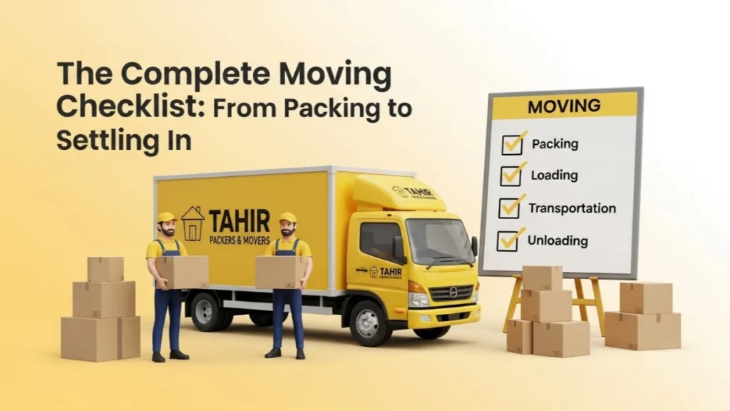 The Complete Moving Checklist: From Packing to Settling In