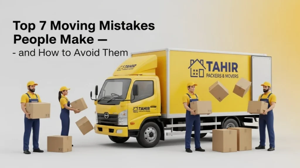 Top 7 Moving Mistakes People Make — and How to Avoid Them